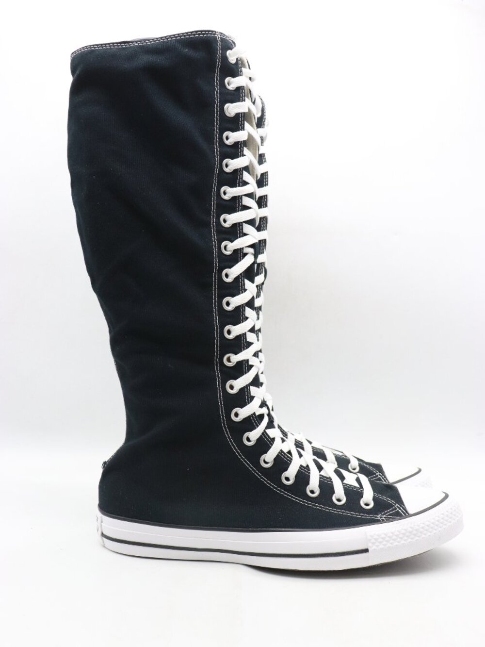 New Converse Chuck Taylor XX-HI Men's 12 Women's 14 All Star Black Tall Sneakers